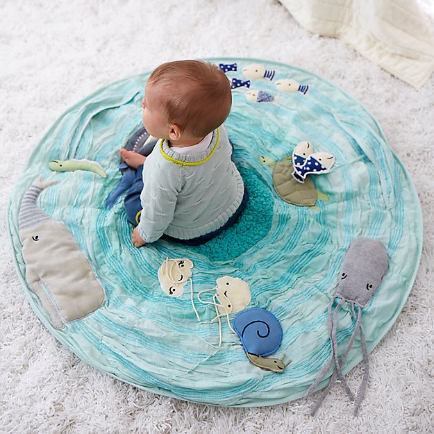 be on the sea activity floor mat